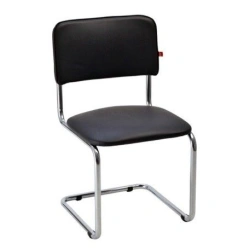 Chair on metal frame