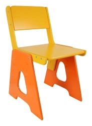 Children's chair "ABC" adjustable, item no. 20075