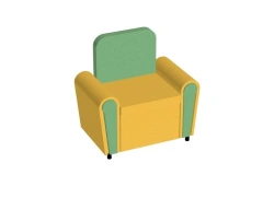 Armchair "Masha" 600*450*600 mm children's MK-02