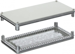 YKM40D-FO-KO-040-080-54 FORMAT Roof and base 400x800 IP54 IEK