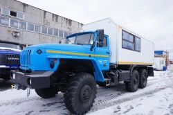 Special shift truck on URAL 4320-6151-71, 4320-6151-73, 4320-6151-75 chassis. Mark GIRD. Type 58498B. Modification 5849
