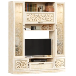 Alexandria LD 618010.000 TV cabinet (Leather Lento/Rustica)