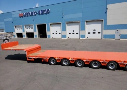 Semi-trailer TSR 6S0U3N without hydraulic mechanisms