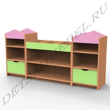 7.18 Set of shelving for construction equipment (3 pieces)