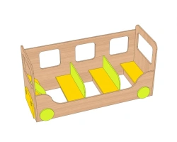 Play corner "Bus" for children IU-A