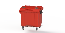 Mobile waste bin 1100l Art.22.C19.V (20.800.40.PE; 21.050.40.PE.V)