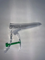 Sterile single-use polymer vaginal mirror. Type 1. Size L