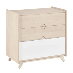 Veneer chest of drawers