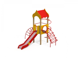 DIK 1.011 Children's play complex H=1200