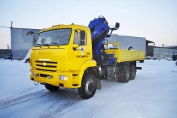Crane-manipulator automobile (flatbed), Flatbed truck with CMU (version with CMU: ANT 7.5-2, ANT 8.5-2, ANT 10LM, ANT 12-2, ANT