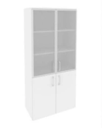 Office cupboard with glass ATT-1092