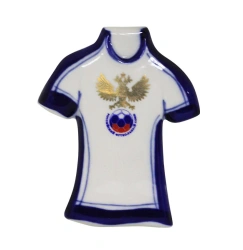 Souvenir magnet T-shirt porcelain 105x76x7MM