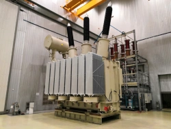 Three-phase oil-filled power transformer TRDN-63000/220