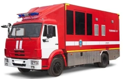 Fire service operational vehicle AOS (43253), type 4344-L2, modification 4344M2, on the chassis of modification KAMAZ-43253-G5.