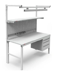 Industrial specialised metal furniture of STANDARD series complete with additional equipment SNP model