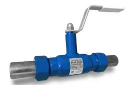 Standard bore 285 throttle-nipple ball valve, 28520015.