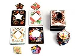 Game set RUSSIAN NATIONAL crafts (according to Segen's method). PATRIOTIC EDUCATION Series