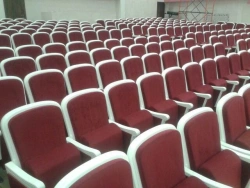 Armchairs for auditoriums (with wooden frame)