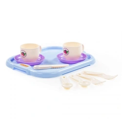 Minute Children's Tableware Set with tray for 2 persons (V1) (11 pieces) (in net), item 80509