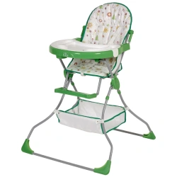 Polini Kids Highchair 252 Forest Friends, green, article number 0001710-05