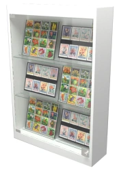 Display case wall C