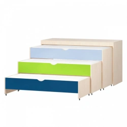 Children's pull-out bed-chair "Smile"