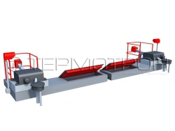 Railway crossing barrier device (UZP)
