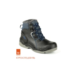 Boots with combined upper (leather/microfibre), insulated with woollen fur, model KSO PLUS SHM boots.