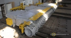 Crushing and milling machine