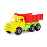 "Buran" No. 1, dump-car (yellow-red), Article No. 43627.
