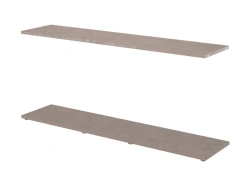 Cabinet top and base with 4-section mesh, Art. No. MP505