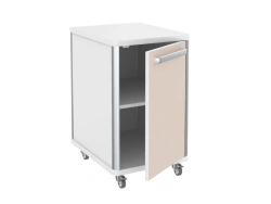 Storage cabinet for laboratory instruments and consumables TP 1-1 from the set of furniture for clinical diagnostic laboratories