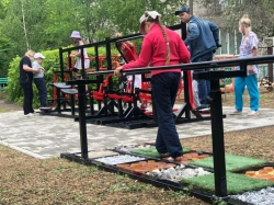 Walking track with simulated uneven surface - 3 x 1 m