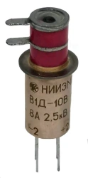 High-frequency vacuum switches of polarised type B1D-10V