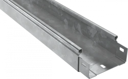 CLN10-050-100-100-3-M-HDZ ESCA Non-perforated tray 50x100x3000 HDZ IEK