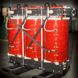 Dry-type power transformer for general industrial application with capacity more than 500 kVA TSZ(RG)-1250/6