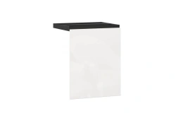 Sherwood LD.281640.000 Kitchen cabinet front 600 (White gloss/Black )