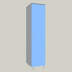 General-purpose single-door cupboard model MSHU-1