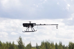 Unmanned aerial system with unmanned aircraft BVS VT-30E