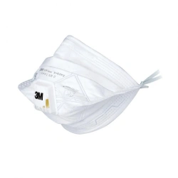 Filtering half-mask for aerosol protection of the "3M" brand VFlex series: model 9162SV protection class FFP2 NR D