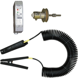 Tank truck grounding device UZA-24V