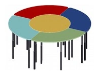 Puzzle-circle table art. ?.03.17