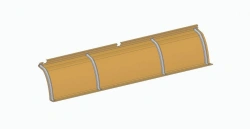 Roof panel right rear of section A 621320-5702211-10