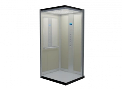 Electric passenger lift, Queen, 400 kg, 1.6 m/s, without machine room