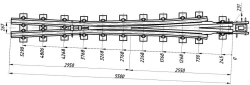 CRESTONE of P65 type of grade 1/11 (project 1740.02.030)
