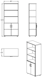 Wardrobe (series 403.80.183)
