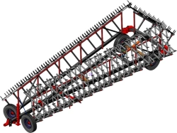 Wide-catchment hydroficated hitch SSHG-12-03