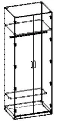Wardrobe TV-ASHDO-2.21.01-01
