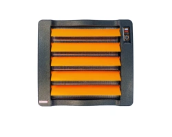 Stationary electric fan heater with water heat exchanger, KALASHNIKOV trade mark, model KVF-W38-12