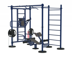 Outdoor exercise machine MB 7.47/2 F Outdoor sports complex